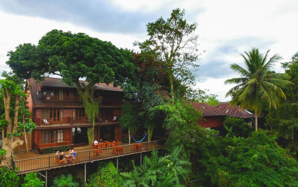Riverhouse-The Teak House Mae Sariang Exteriér fotografie